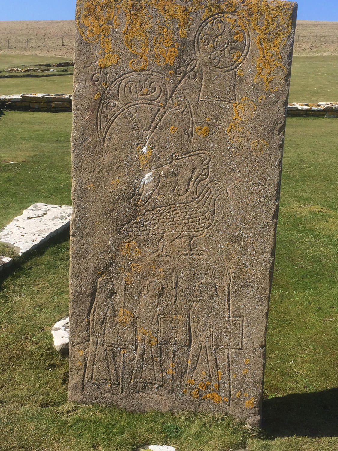 Pictish Stone on Orkney